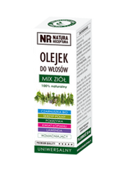 Olejek do włosów mix ziół 50ml NATURA RECEPTURA