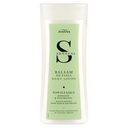 Sensual nawilżający balsam do ciała Konopie & Panthenol 200g