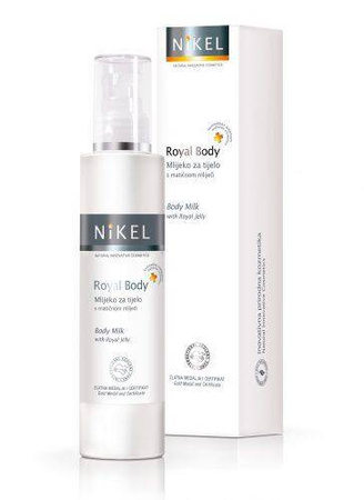 NIKEL, Mleczko do ciała z Mleczkiem Pszczelim wspomagające gojenie się podrażnień, 200ml