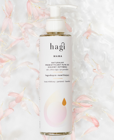 Hagi Mama  - Naturalny płyn do higieny intymnej, nawilżająco-kojący 200ml