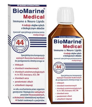 BioMarine® Medical Immuno & Neuro Lipids płyn 200 ml