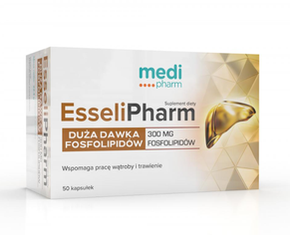 Medi Pharm Esselipharm wsparcie na wątrobę 50 kaps.