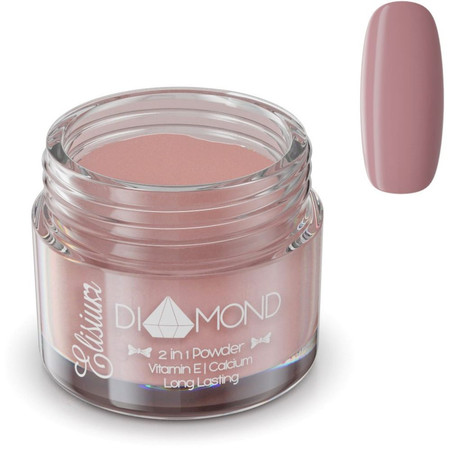 Diamond 2in1 Powder proszek do manicure tytanowego DC912 Chocolate Wine 23g