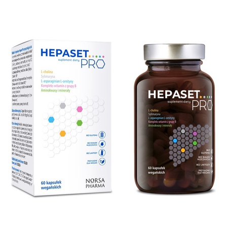 Norsa Pharma Hepaset PRO 60 kaps.