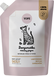 Yope Refil Mydło w Płynie Bergamotka Różowy Pieprz 600ml