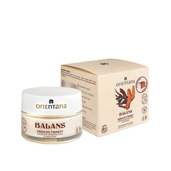 Orientana, krem do twarzy Balans, drzewo sandałowe i kurkuma, 50 g