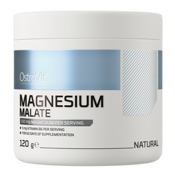 OstroVit Jabłczan Magnezu 120 g smak naturalny
