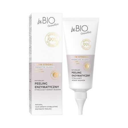 beBIO Baby Hair Complex peeling enzymatyczny stymulujący wzrost włosów 100ml