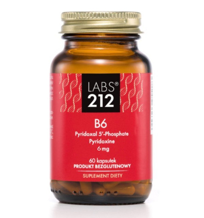 Labs212 Vitamin B6 Pyridoxal + Pyridoxine 60 kaps.