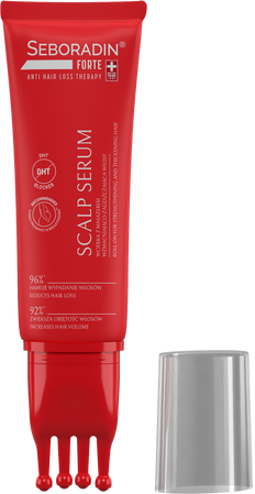 Seboradin FORTE Scalp serum wcierka z masażerem wzmacniająco-zagęszczająca włosy 100 ml