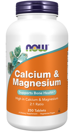 Calcium & Magnesium - Wapń 500 mg i Magnez 250 mg (250 tabl.)