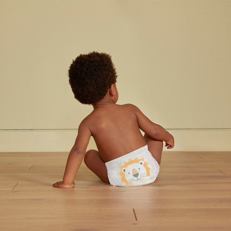 Kit & Kin, Pieluchomajtki Nappy Pants 5 (12-17 kg), Zebra/Lew, 20 szt.