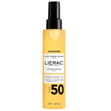 LIERAC SUNISSIME OLEJEK DO CIAŁA SPF50 150 ML