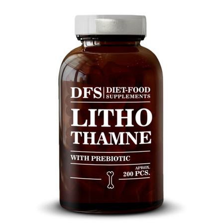 LITHOTHAMNE – algi morskie w kapsułkach, complex dla kości z probiotykiem 100g