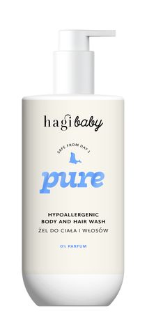 Hagi Baby Pure Hipoalergiczny żel do mycia ciała i włosów 300 ml