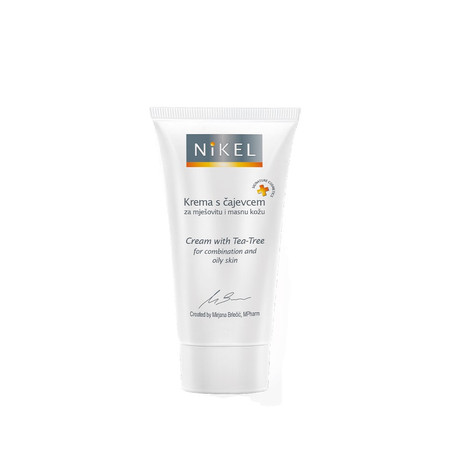 Nikel, Krem do cery trądzikowej z zieloną herbatą, 50 ml