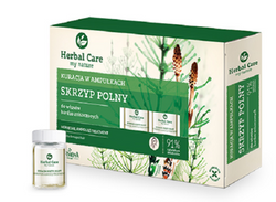 Herbal Care Skrzyp Polny kuracja w ampułkach do włosów bardzo zniszczonych 5x5ml