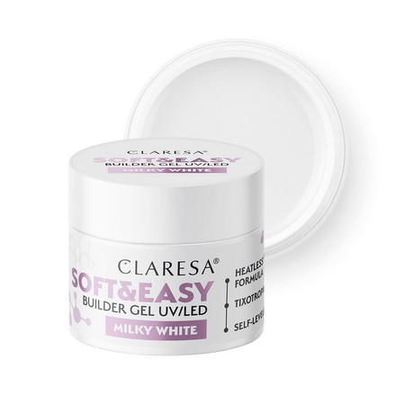 Soft&Easy Builder Gel żel budujący Milky White 45g