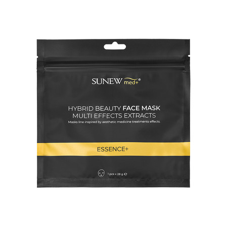 Essence+ Hybrid Beauty Face Mask hybrydowa maska z peptydami i śluzem ślimaka 28g
