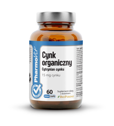 Pharmovit Cynk organiczny cytrynian cynku 60 kaps.