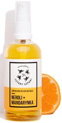 Mydlarnia Cztery Szpaki - Superlekki olejek do ciała. Neroli + Mandarynka - 100 ml