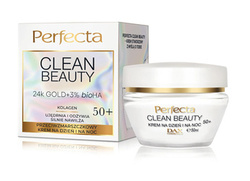 Perfecta Clean Beauty 50+ Przeciwzmarszczkowy Krem na dzień i na noc 50ml