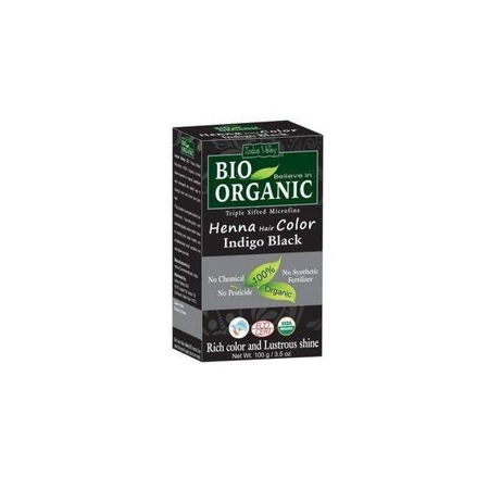 Indus Valley Henna Do Włosów Eko Czerń 100G