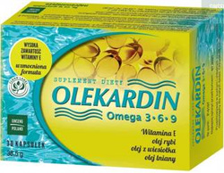 Ginseng Olekardin Omega 3 6 9 30 k 38,5 g