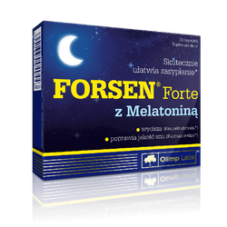 Olimp Labs Forsen® Forte z Melatoniną na dobry sen 30 kaps.