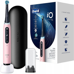 ORAL-B BRAUN SZCZOTECZKA ELEKTRYCZNA iO SERIES 5 PINK iOG5.1B6.2DK (5 programów, 1 końcówka, 1 etui)