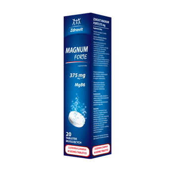 Zdrovit Magnum Forte 375 mg 20 tabletek