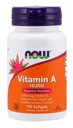 Witamina A 10000 IU (100 kaps.)