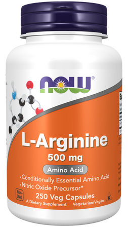 L-Arginina 500 mg (250 kaps.)