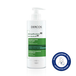 Vichy Dercos Anti-Dandruff Shampoo szampon przeciwłupieżowy do włosów normalnych i przetłuszczających się 390ml