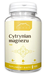 Nanga Cytrynian magnezu 700 mg 100 kaps.