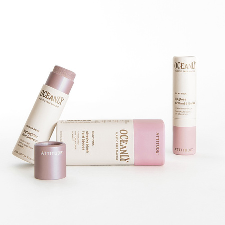 Attitude Oceanly, Zestaw Silky Pink, 3 produkty