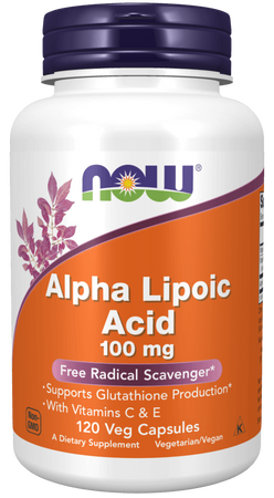 NOW FOODS Alpha Lipoic Acid 100 mg (120 kaps.)
