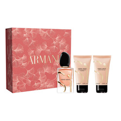 Si Intense zestaw woda perfumowana spray 50ml + balsam do ciała 50ml + żel pod prysznic 50ml