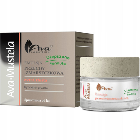 Ava-Mustela emulsja przeciwzmarszczkowa extra tłusta 50ml