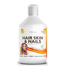 Swedish Nutra Hair Skin & Nails wsparcie włosów i paznokci 500ml