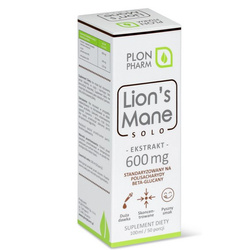 PLON PHARM Lion's Mane Ekstrakt 600 mg - 100 ml