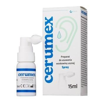 Cerumex Spray do uszu (300 daw.) 15 ml