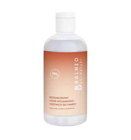 Balneokosmetyki - Biosiarczkowy tonik witaminowo-odżywczy do twarzy 300ml
