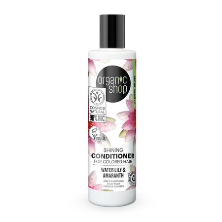Organic Shop - Odżywka do włosów nadająca jedwabisty połysk. Jedwabny nektar - 280 ml 