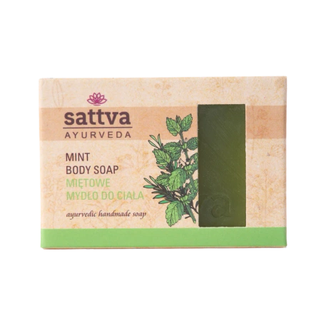 Sattva - Mydło do ciała w kostce Mięta 125g