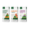 Zestaw: 1x Medica Herbs Ostropest Karczoch Mniszek 60 kaps, 1x Medica Herbs Czerwona Koniczyna Red Clover 60 kaps i 1x Medica Herbs Kurkuma + Piperyna 60 kaps.