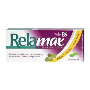 Relamax B6 30 tabletek