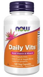 NOW FOODS Daily Vits - Witaminy i Minerały (120 kaps.)