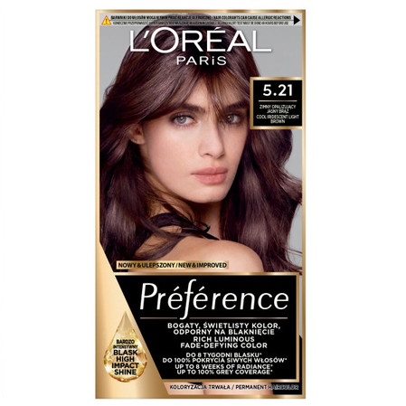 Preference farba do włosów 5.21 Light Brown