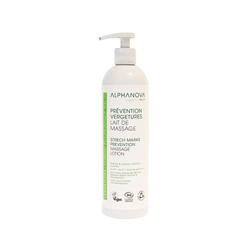 Alphanova Organic Mum, Mleczko do ciała przeciw rozstępom, 400 ml